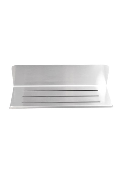 Deltahome Paslanmaz Çelik 2 Adet 24cm Duş Rafı Yapışkanlı Kolay Montaj / Paslanmaz Çelik 304 Kalite - Inox Çok Renkli