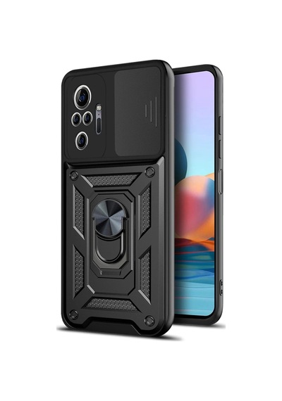 Xiaomi Redmi Note 10 Pro Kilif Kamera Korumali Sürgülü Zirh Tank 446594864