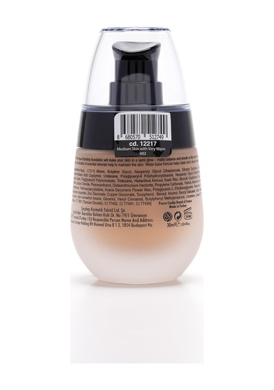 Pierre Cardin Aqua Wow Mineralli Su Bazlı Fondöten Medium Skin Wi