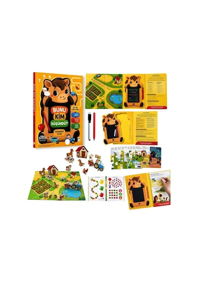 Sincap Kitap Bunu Kim Düşündü Tabletli Maketli Etkinlik Kitabı