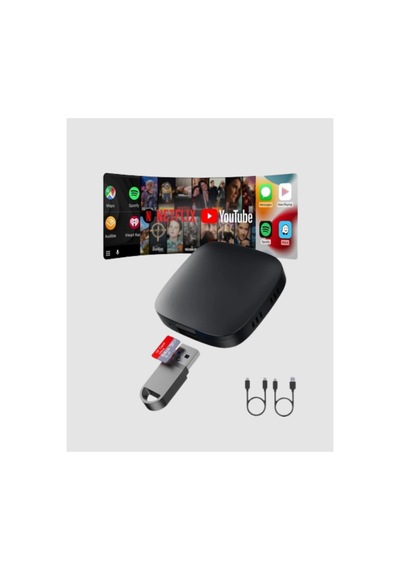 Android Auto Kablosuz Adaptör Bluetooth 5.0 Ve 5.8ghz Wifi Destekli Yeni Nesil Çok Renkli