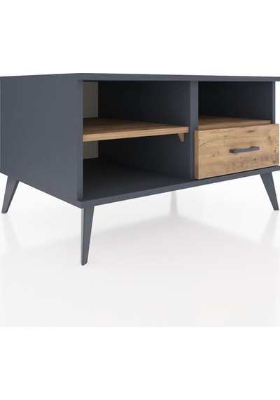 Kronos Şifonyer 2 Raflı Tek Çekmeceli 88x59x48 Antrasit-çam Çam Kronos Şifonyer 2 Raflı Tek Çekmeceli 88x59x48 Antrasit-çam Çam