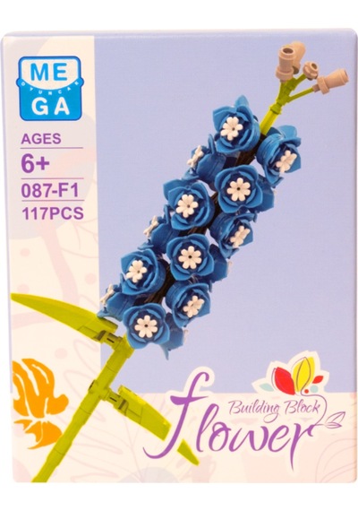 Building Block Flower 117 Parça Çiçek Hazeran