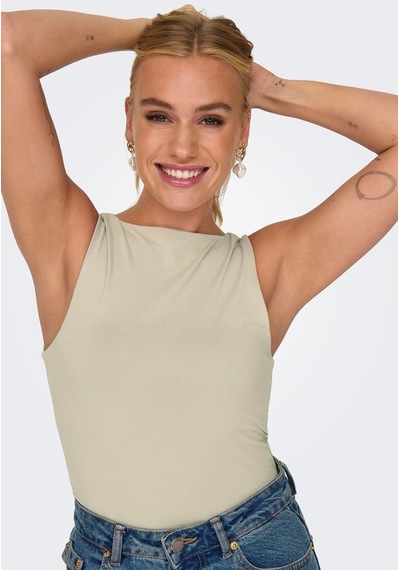 Only Onlea S/l 2-ways Fıt Top Jrs Noos Bej 001