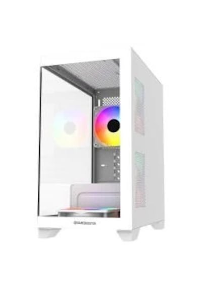 Gamebooster Gb-m6001w 600w 4 12 R.bow Fan Usb 3.0 Seaview Midt Matx Gaming Kasa