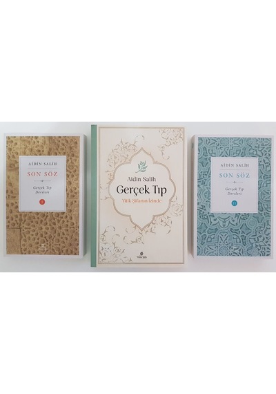 Gerçek Tıp Seti 3 Kitap Aidin Salih N11.133