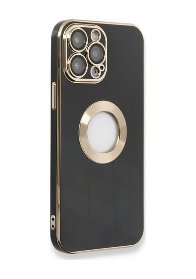 Newface - 552 - iPhone Uyumlu 14 Pro Max Kılıf Store Silikon - Csmo-tex - - Siyah