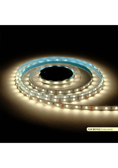 ACK Şerit LED 60 Led'li 4000K Ilık Beyaz 7W 5 Metre AS01-008