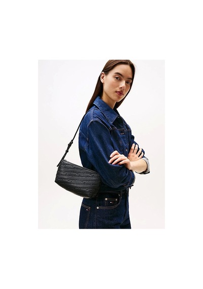 Tommy Hilfiger Kadın Omuz Çanta Aw0aw17867bds Siyah