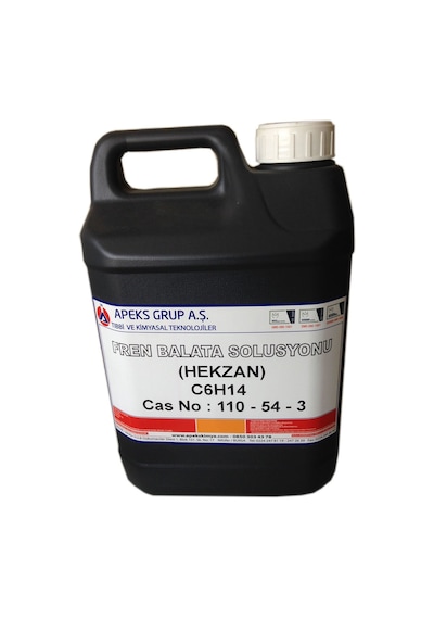 Hekzan - Fren Balata Solüsyonu - C6H14 - 5 Lt