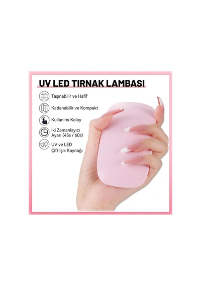 Mini 6 Watt Usb Uv Led Tırnak Oje Kurutma Makinesi