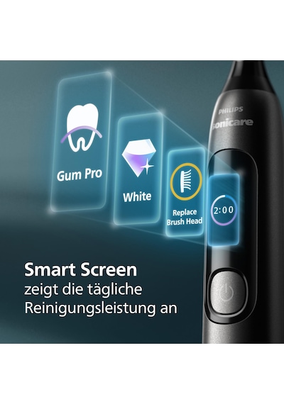 Philips Sonicare Advancedclean Sınırlı Üretim Elektrikli Diş Fırçası - Akıllı Ekran, Basınç Sensörü, Fırça Başlığı Değiştirme Hatırlatıcısı, 5 Fırçalama Modu Ve Smartimer, Siyah, Hx3792/11 Philips Sonicare Advancedclean Sınırlı Üretim Elektrikli Diş Fırçası - Akıllı Ekran, Basınç Sensörü, Fırça Başlığı Değiştirme Hatırlatıcısı, 5 Fırçalama Modu Ve Smartimer, Siyah, Hx3792/11