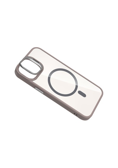 Joko Apple Uyumlu   iPhone 11 Remim Lensli Magsafe Standlı Kapak - Titan Gri