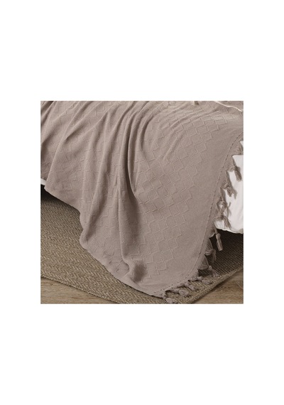 Noble 200x230cm Çift Kişilik Pike Bej - 657656279 Bej - 657656279 Bej