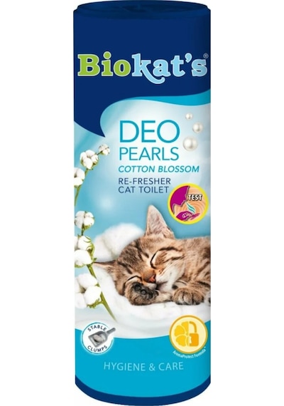 Biokat's Deo Pearls Çiçek Esanslı Kedi Kumu Parfümü 700 G