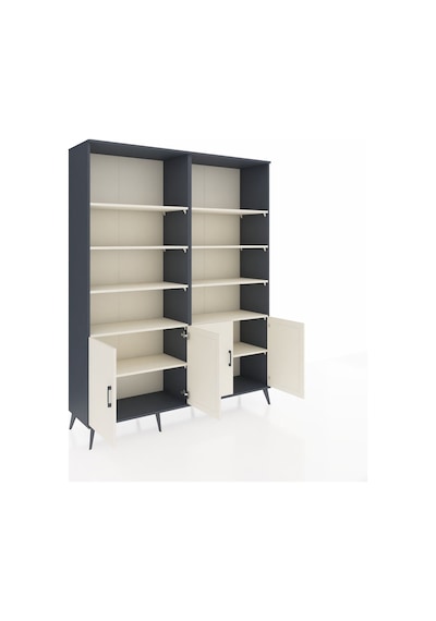 Hyperion Gardrop 10 Raflı 4 Kapaklı 176x44x221 Antrasit-aytaşı Aytaşı Hyperion Gardrop 10 Raflı 4 Kapaklı 176x44x221 Antrasit-aytaşı Aytaşı