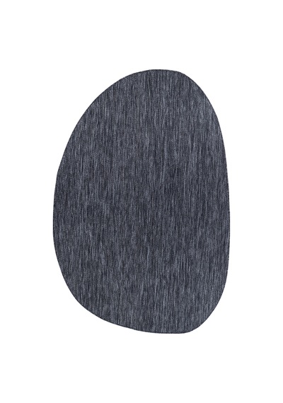Konfor Halı Tema 9034 Lacivert Sisal Hasır İç Dış Mekan Kilim Dekoratif Bahçe Balkon Salon Halısı Lacivert