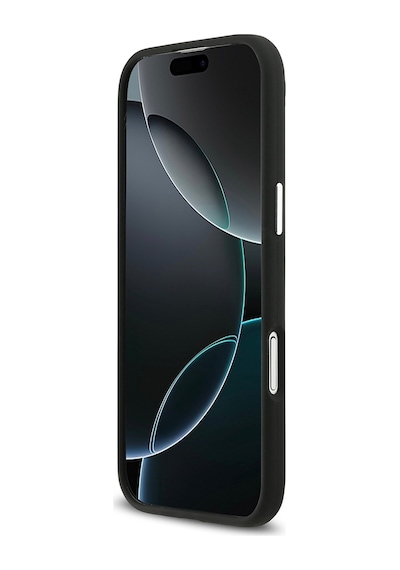 Apple Uyumlu iPhone 17 Air Kılıf Lacoste Lisanslı M-safeli İkonik Logo Metal Kamera Çerçeveli Silikon Kapak Siyah Siyah
