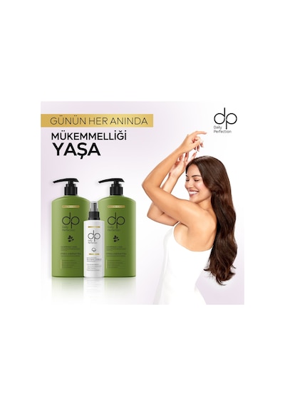 Dp Daily Perfection Şampuan Moringa Yağı 425 ML X 2  & Sıvı Saç Bakım Kremi Pamuk Sütü 180 ML Set