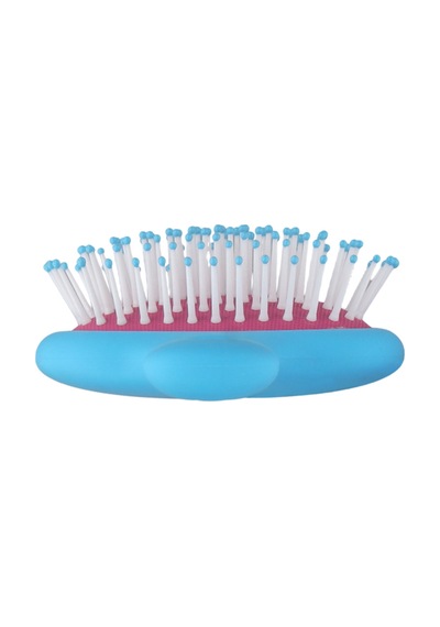 Beauty Kids Kitty Puf Açma Tarama Saç Fırçası Mavi
