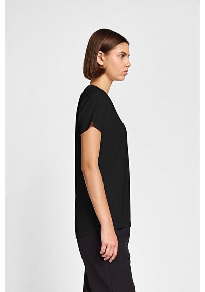 Lescon Kadın Koşu Kısa Kol T-shirt 25b-2015 Siyah