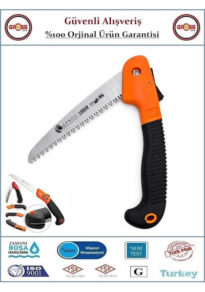 Lenox Katlanır Budama Testeresi - Dal Budama Testeresi - 180mm