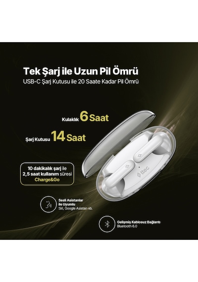 Airbeat Glace Gerçek Kablosuz Tws Bluetooth Kulaklık- 2km170