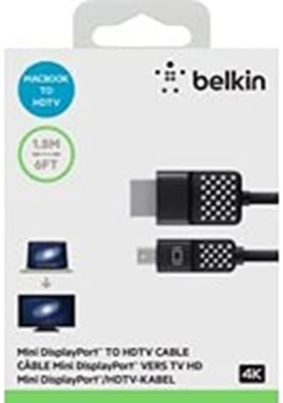 Mini 1.8 M Display Port To Hdmı Cable Siyah