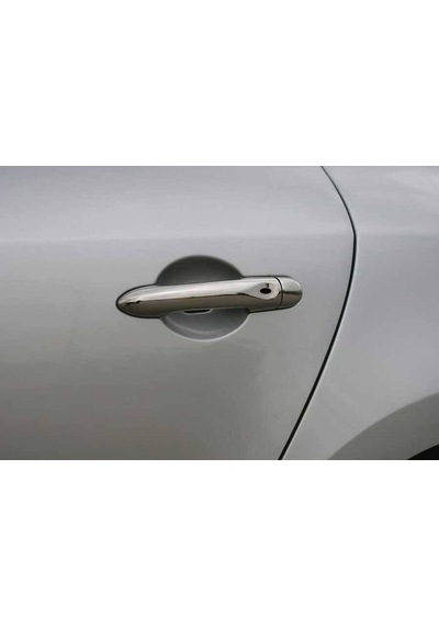 Renault Megane Kapı Kolu - Krom, 4 Kapı, Sensör Delikli 8 Parça 2009-2016 Arası, Hb/sw