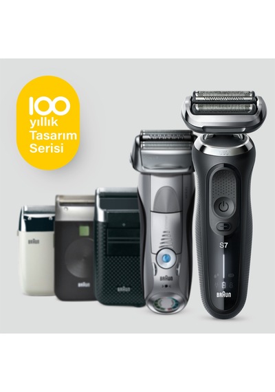 Braun 7 Serisi N1200SX 100. Yıl Özel Max Serisi AutoSence 360° Flex Şarjlı Tıraş Makinesi