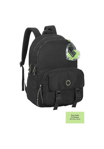 Mıss Lemonade Backpack Emo Black Sırt Çantası 65659 Siyah