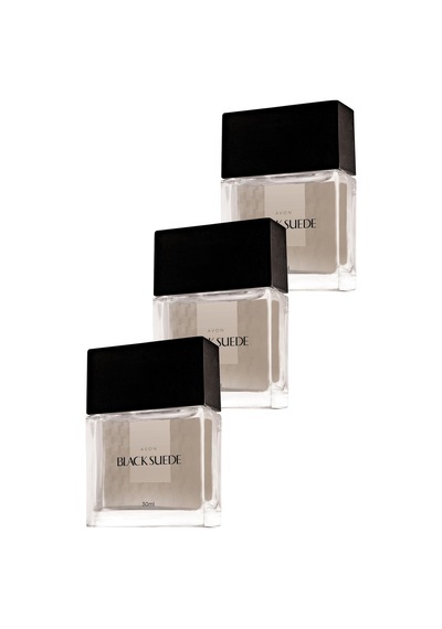 Avon Black Suede Erkek Parfüm EDT 3 x 30 ML