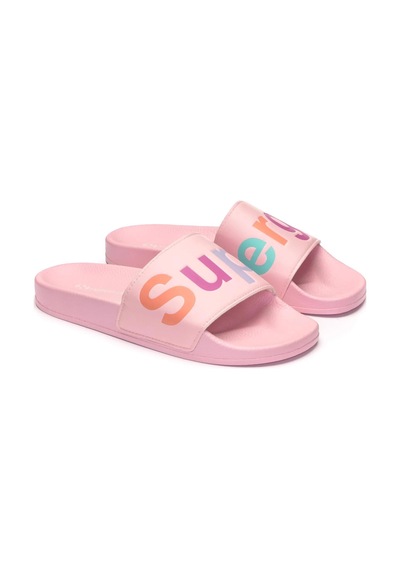Superga 1908 Slides Polysoft Unisex Pembe Terlik Pembe-375