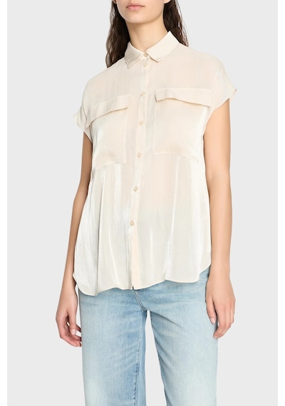 Armani Exchange Bayan Gömlek 3dyc19 Ynuuz 1787 Bej