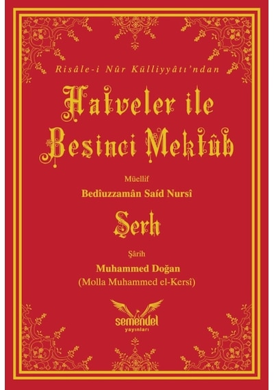 Hatveler ile Beşinci Mektub'un Şerhi - 483352543