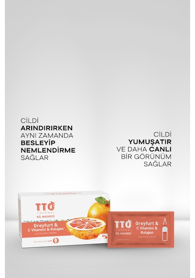 Tto Thermal Kil Maskesi Greyfurt & C Vitamini
