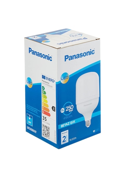 Ayrex Panasonıc E27 Led Torch Lamba, Beyaz Işık 35w 4190lm 6500k Genel