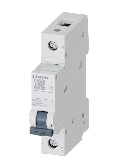 Siemens 5sl3106-7ya - 6a 1 Kutup 4,5ka C Tipi Otomatik Sigorta