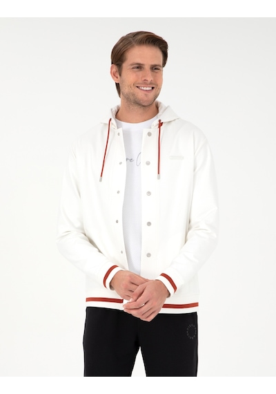 Pierre Cardin Erkek Ekru Sweatshirt 50292482-vr019 Ekru
