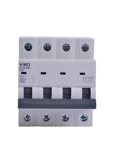 4vtb-4c32 Otomatik Sigorta 4,5ka C Tipi 4 Kutup 32a