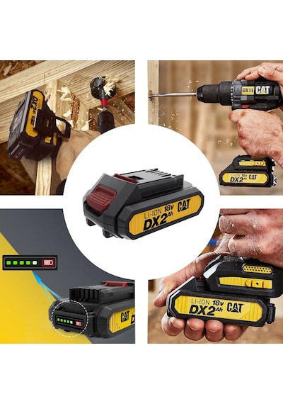 Cat Dxb2 18Volt 2.0Ah. Li-İon One For All Profesyonel Yedek Akü