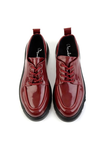 Bambi Bordo Kadın Casual Ayakkabı K01823016498 Bordo