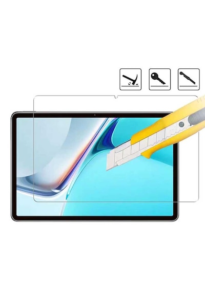 Samsung Galaxy Uyumlu Tab S10 Fe Tablet 5li Set 9h Temperli Cam Çizilmeye Dayanıklı Ekran Koruyucu Camı