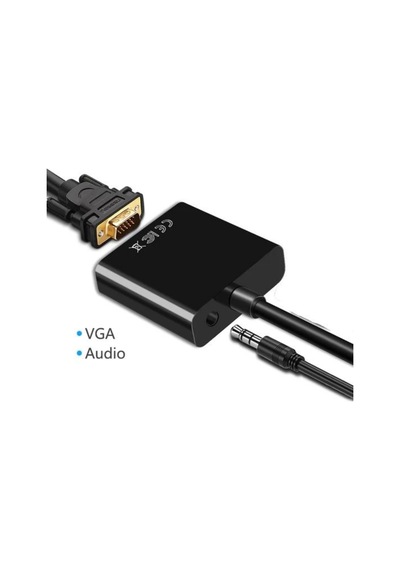 Hdmı To Vga Çevirici Ses Çıkışlı Rose Rc-659