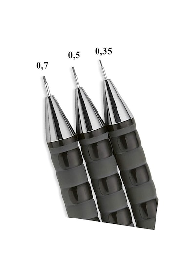 0.3 / 3.5 Mm Tikky Uçlu Kalem Siyah Renk 1 Adet Rotring Siyah Versatil Kalem 0,3 Mm Mekanik Uçlu Kalem Siyah