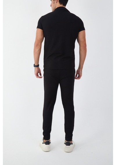 Mcz Siyah Renk Slim Fit Erkek Pantolon - Gömlek Alt Üst Takım