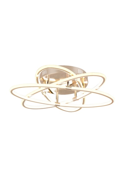 Pl 011 Çift Yönlü Model Gold 3 Renkli Salon Ve Oturma Odası İçin İdeal Alüminyum Avize, 65x10 Gold