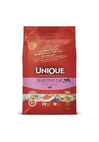 Unique Selective Cat Kedi Maması Somonlu 7kg