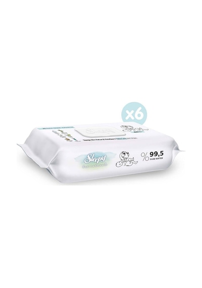 Sleepy Bio Natural Yenidoğan Islak Bebek Bakım Havlusu 6X40 (240 Yaprak)