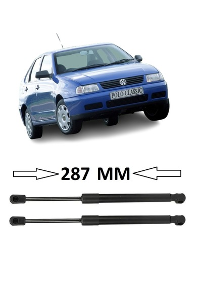 Vw Polo Classic Sedan 1996-2002 Uyumlu Sağ + Sol Takım Bagaj Amortisörü 2 Adet 287mm 6k5827550c Bagaj Amortisörü Vw Polo Classic Sedan 1996-2002 Uyumlu Sağ + Sol Takım Bagaj Amortisörü 2 Adet 287mm 6k5827550c Bagaj Amortisörü